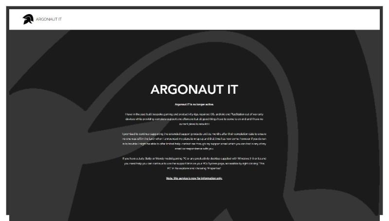 Argonaut IT screenshot