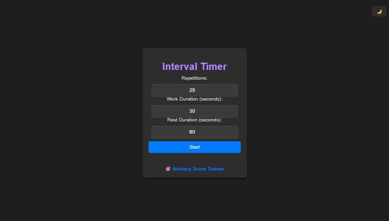 Interval Timer screenshot