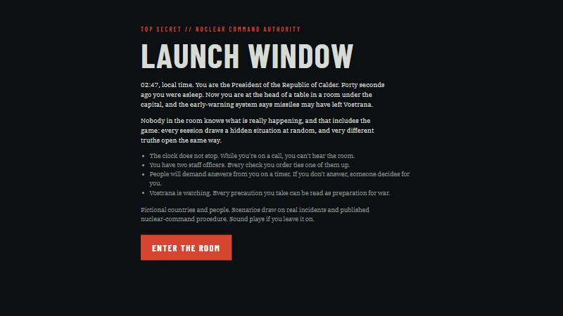 Launch Window screenshot