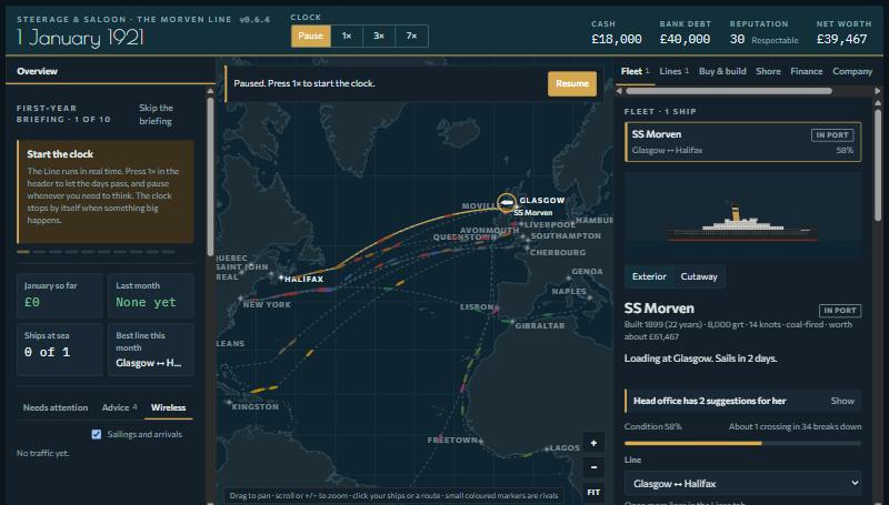 Steerage & Saloon screenshot